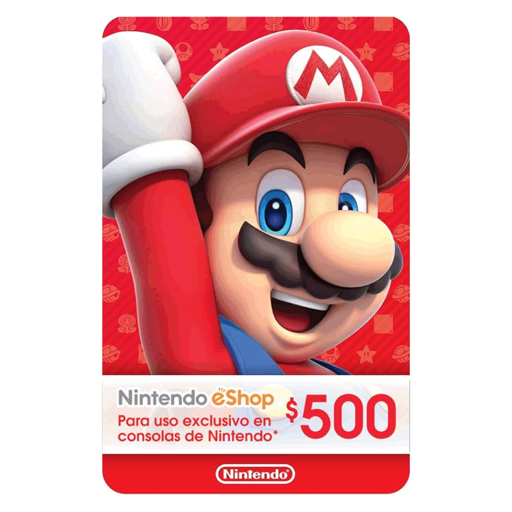 CODIGO NINTENDO $500