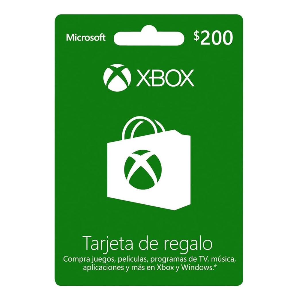 CODIGO XBOX  $200