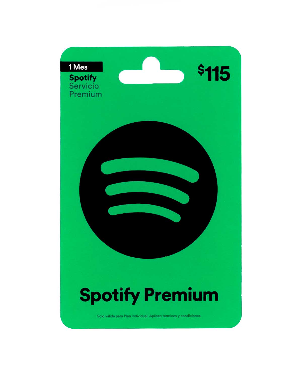 CODIGO SPOTIFY  1 MES $129